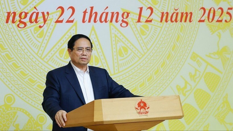 政府总理在会上发表讲话。（图片来源：越通社）