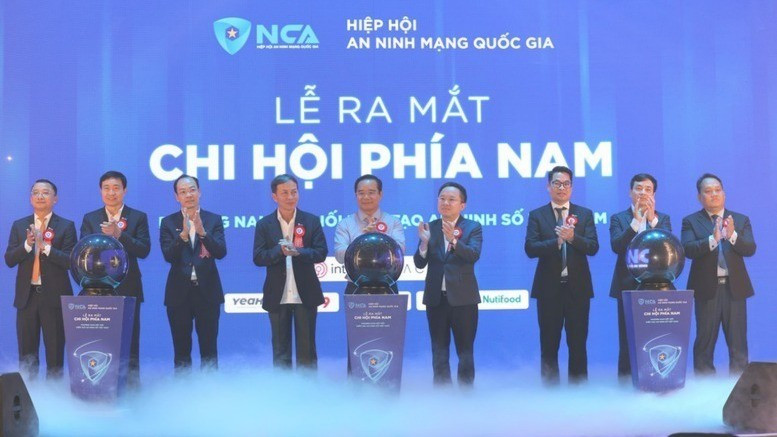 国家网络安全协会南部分会成立仪式。（图片来源：VGP）