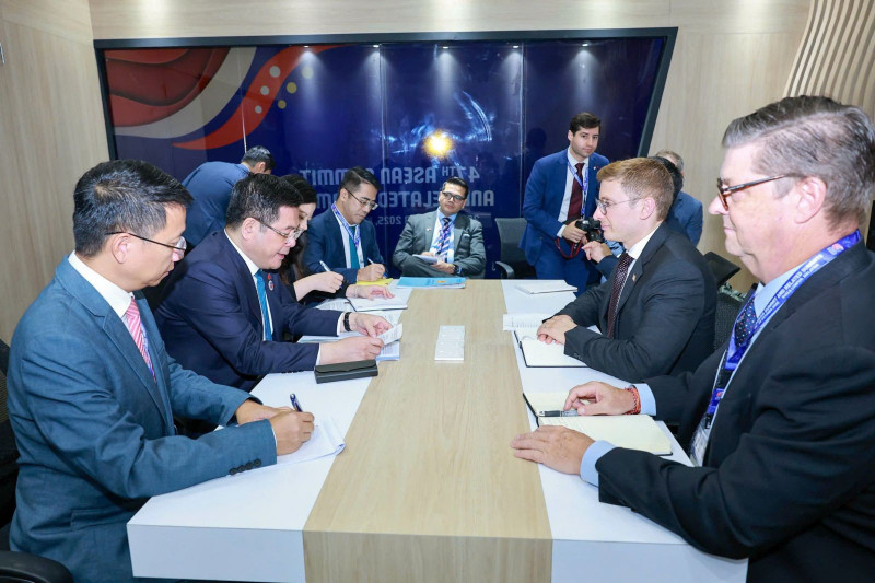 越美双方于10月26日同意发布《越南与美国关于公平、平衡的对等贸易协定框架的联合声明》。(图片来源:越南工贸部)
