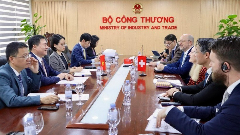 会见场景。（图片来源：工贸部）