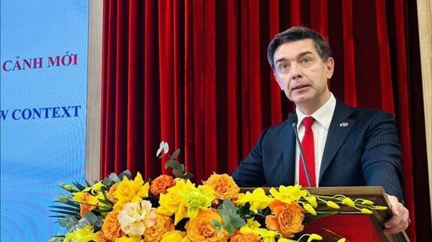 欧盟驻越南大使朱利安·古尔利尔。（图片来源：越通社）