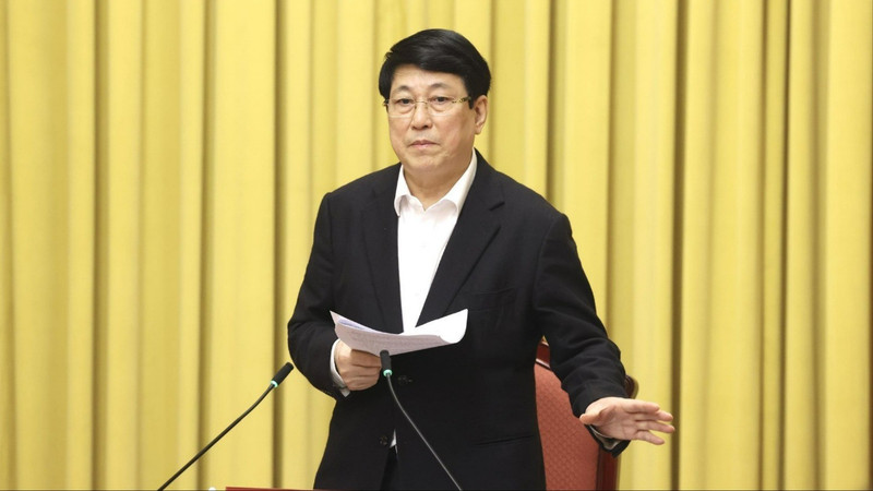 越南国家主席梁强。（图片来源：越通社）