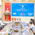 第44届《人民报》全国乒乓球锦标赛新闻发布会场景。
