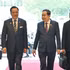 越南国会主席陈青敏和泰国总理阿努廷·参威拉军。