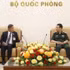 越南政府副总理兼国防部长潘文江大将会见泰国国防部长阿杜尔·汶图姆加伦。