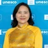 越南常驻联合国教科文组织代表阮氏云英大使。