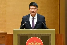 阮辉进检察长作2021—2026年任期最高人民检察院工作报告。