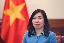 越南外交部副部长黎氏秋姮。