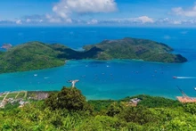 昆岛国家公园全景。