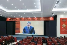 设在国家通讯中心的分会场。（图片来源：越通社）