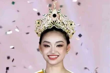 2025年越南和平小姐阮氏燕儿。（图自越通社）