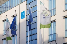 瑞典斯德哥尔摩欧洲疾病预防控制中心总部外景。（图片来源：新华社）