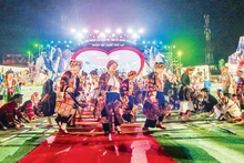 2025年邱威爱情集市的独特风貌。（陈高宝龙 摄）