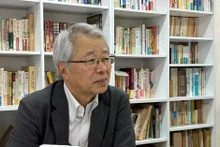 日本共产党《赤旗报》的资深记者北川寿史(Toshifumi Kitagawa)。(图片来源:越通社)