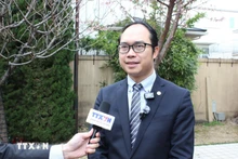 旅居日本越南人联合会主席阮鸿山。