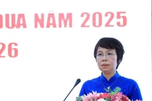 越通社社长武越庄在会上发表讲话。（图片来源：越通社）