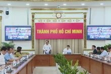 工作会谈现场。