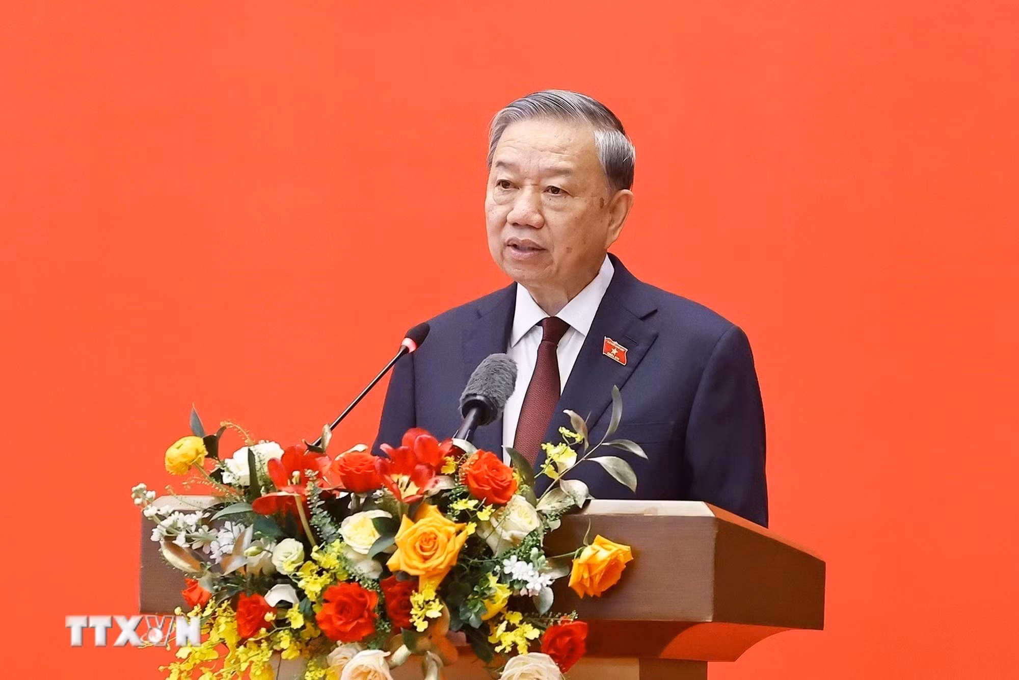 越共中央总书记、国家主席苏林。