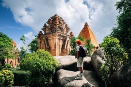 庆和省婆那加塔。（图片来源：越通社）