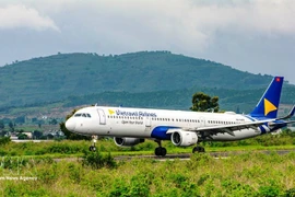 越南旅游航空公司的飞机。（图片来源：越通社）