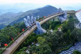 岘港加速成为亚洲一流旅游中心。（图片来源：越通社）