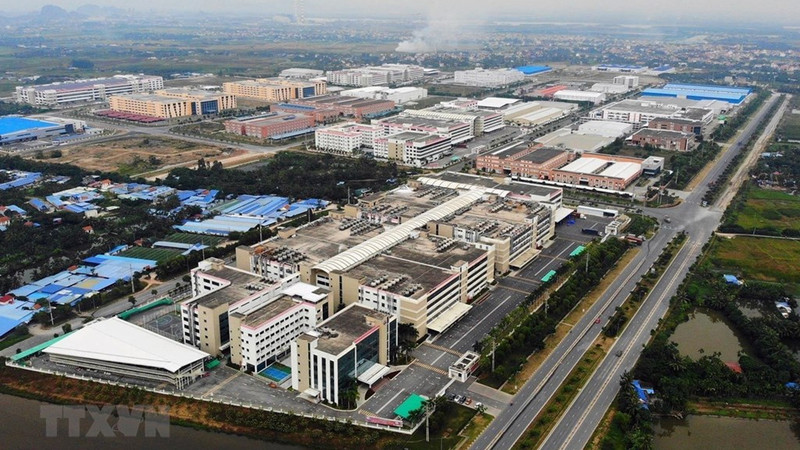 海防市VSIP工业都市区项目。（图片来源：越通社）