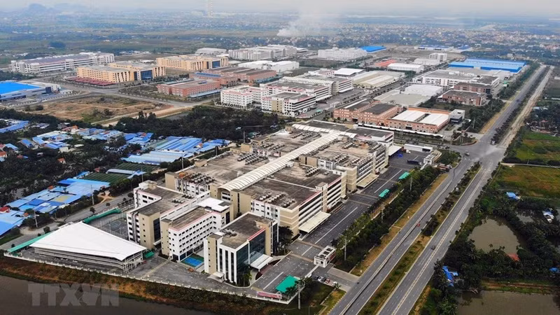 海防市VSIP工业都市区项目。（图片来源：越通社）