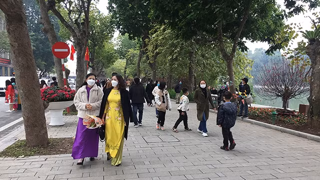 河内还剑郡步行空间将重新开放。