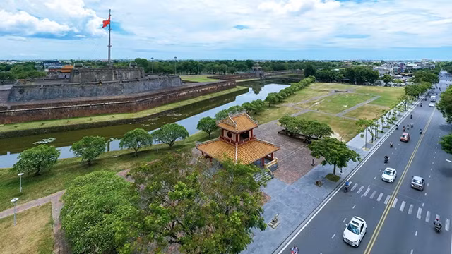 顺化市敷文楼。（图片来源：民智报）