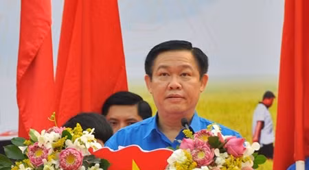 王廷惠副总理在启动仪式上讲话。