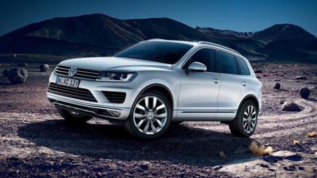 途锐高级SUV。