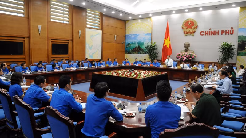 会谈全景。（图片来源：陈海 摄）