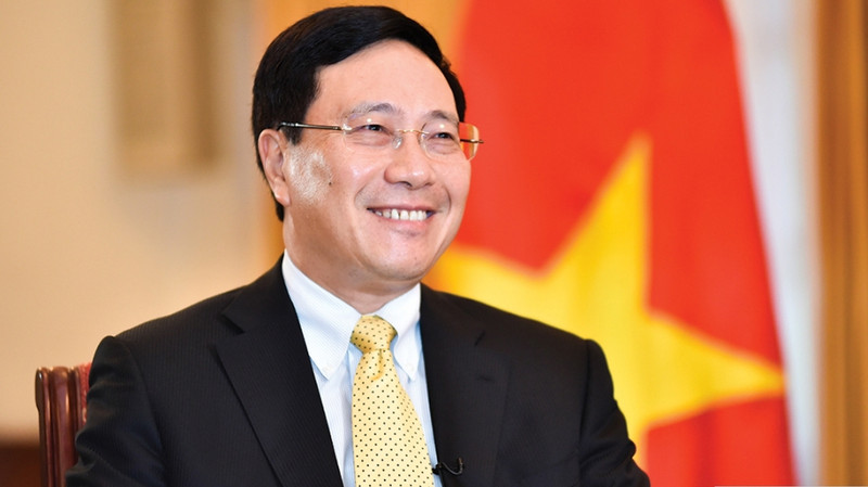 越共中央政治局委员、政府副总理兼外交部长范平明。