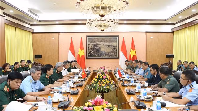 国防政策对话会。（图片来源：越通社）