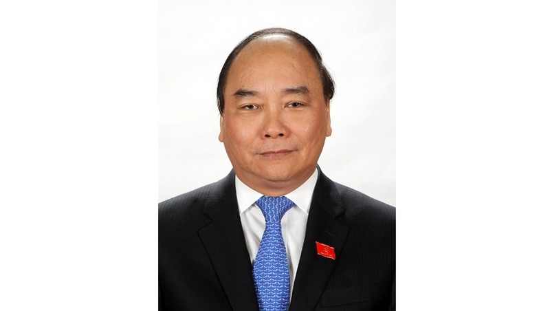 越南国家主席阮春福。（图片来源：人民报网）