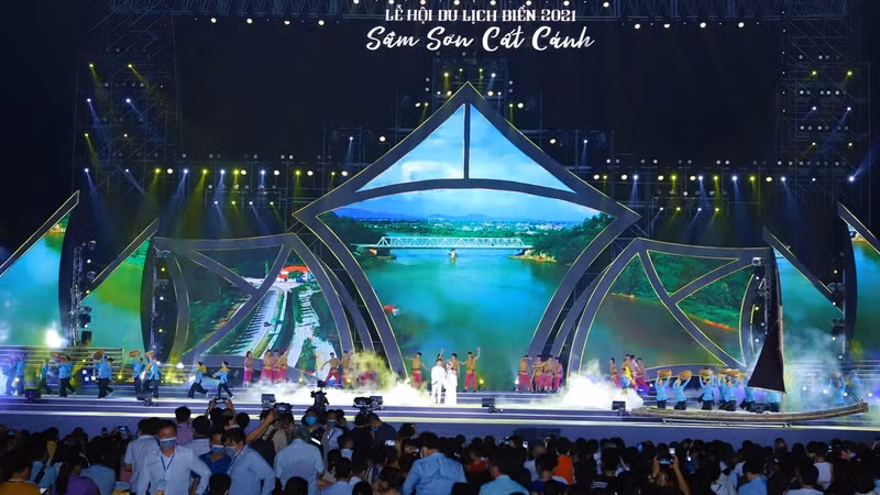 开幕式上的文艺节目之一。（图片来源：自然资源与环境报）