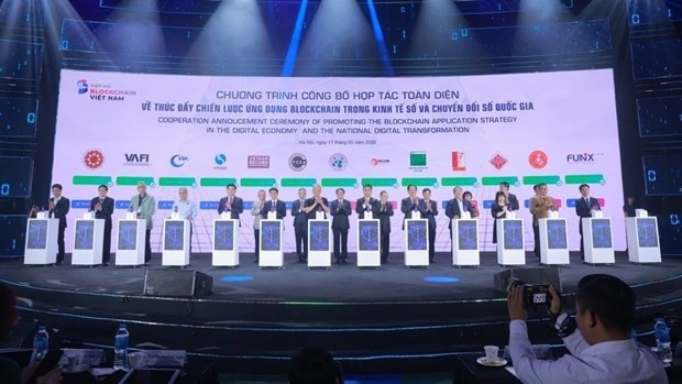 越南区块链协会正式亮相。（图片来源：VOV）