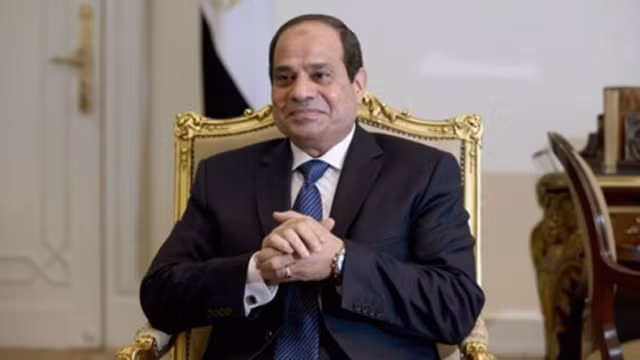埃及总统阿卜杜勒·法塔赫·塞西。