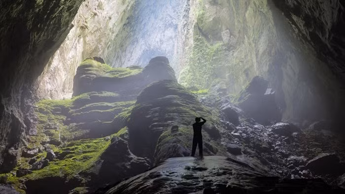 山洞窟。