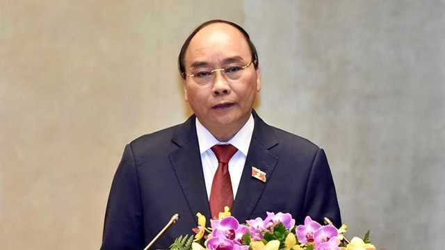 国家主席阮春福。