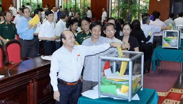越南第十三届国会第五次会议公布47名任职者的信任投票结果