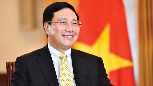 越南政府副总理兼外交部长范平明。