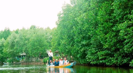 附图：胡志明市芹椰县生物圈储备区。