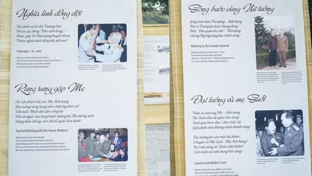 《沿着武元甲大将足迹展会》一书问世。