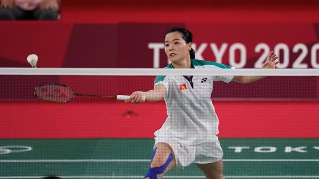 越南选手阮垂玲。