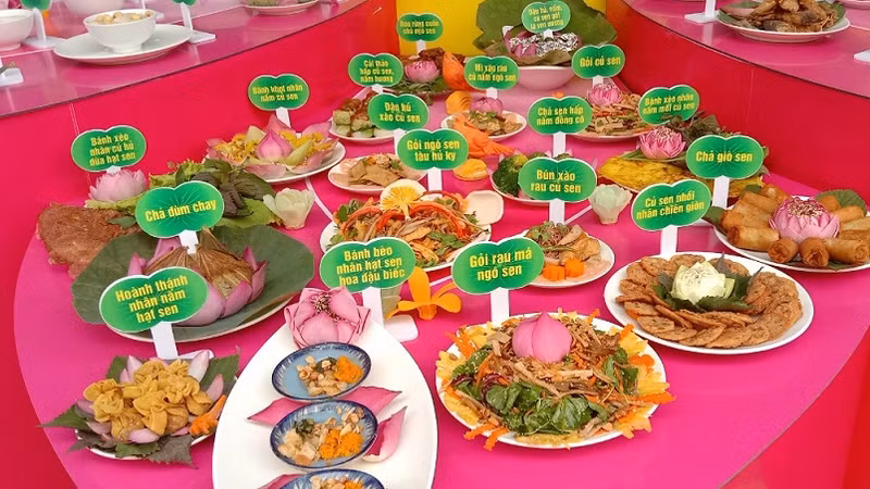 越南200道全部由莲制成的菜获世界记录认证。