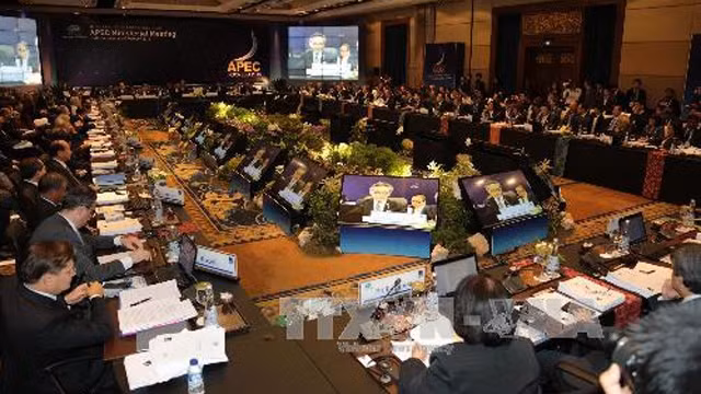 亚太经合组织外交和贸易部长会议10月4日拉开序幕。 (Photo: 图片来源：越通社)