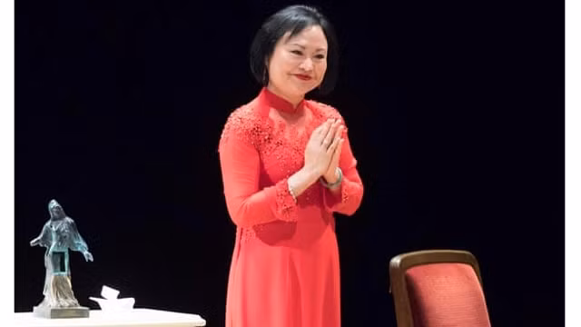 《战火中的女孩》中的主人公潘氏金福。