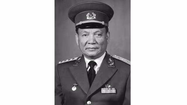 原国家主席黎德英。