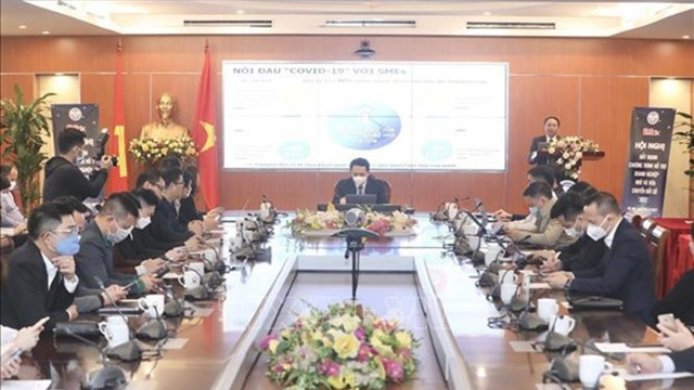 会见场景。（图片来源：越通社）